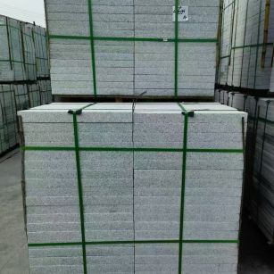 濮阳 芝麻白火烧，园林广场市政工程地铺石，1.8~5.0厚均有现货