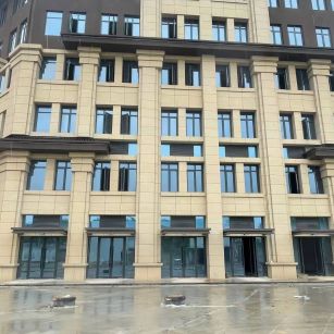 濮阳 黄金麻花岗岩荔枝面小区外墙干挂