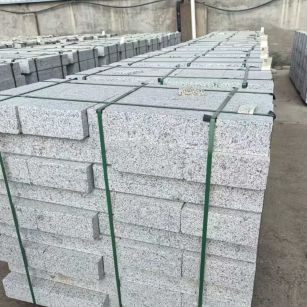 濮阳 白麻花岗岩路沿石，弧形路沿石，道牙石，马路牙子，界石，路缘石，平沿石，直岩石，平缘石等