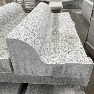 濮阳 白麻花岗岩S型路沿石，路侧石，马路牙子等