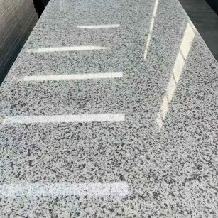 濮阳 白麻花岗岩光面毛板