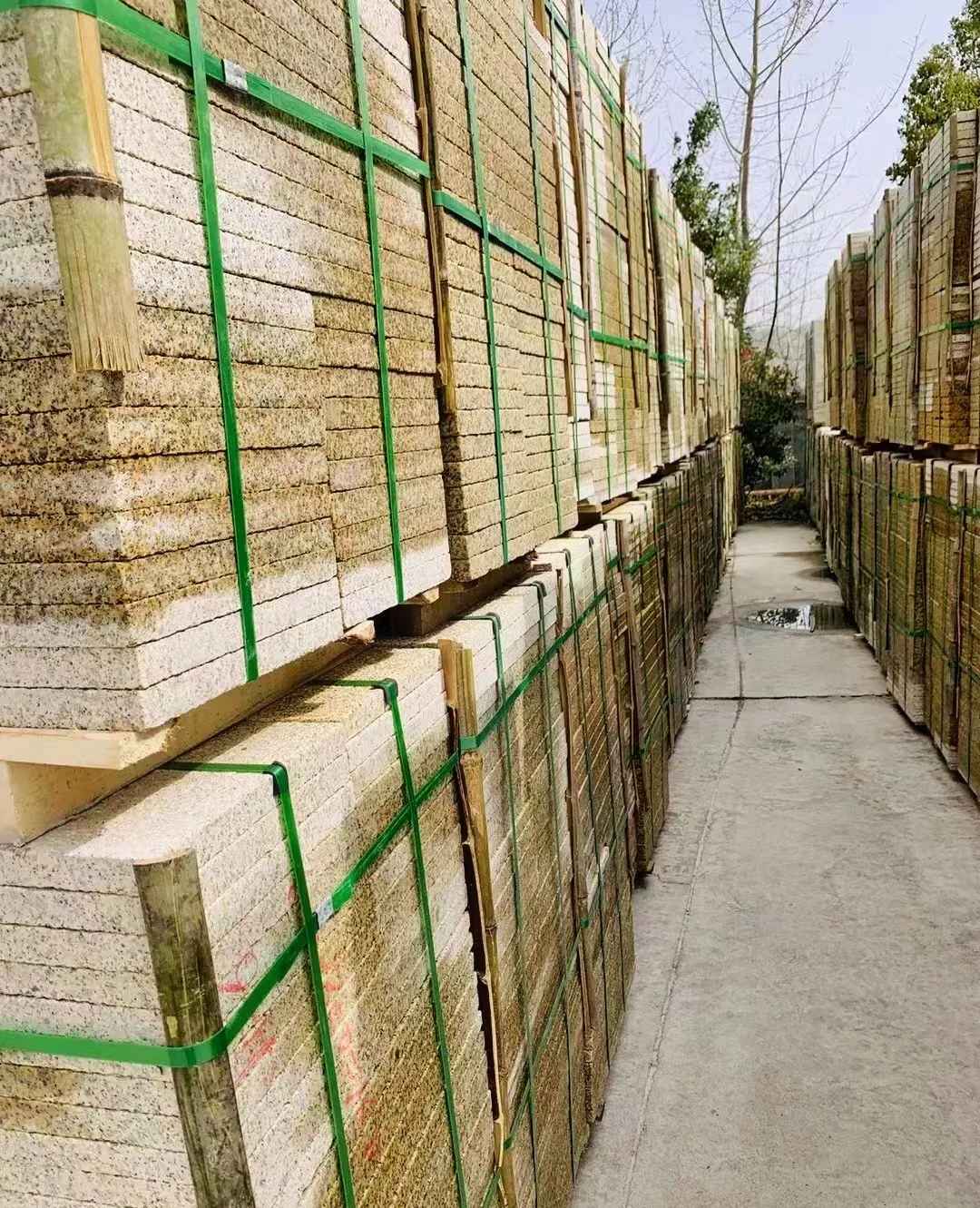 濮阳 黄金麻花岗岩荔枝面地铺石