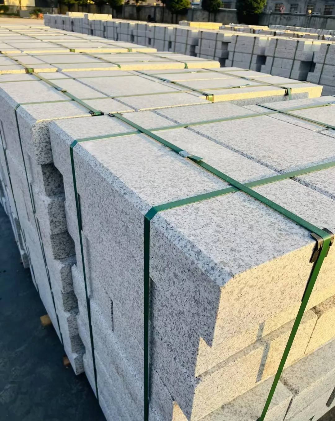 濮阳 白麻花岗岩路沿石，马路牙子，路缘石，平石，立缘石等