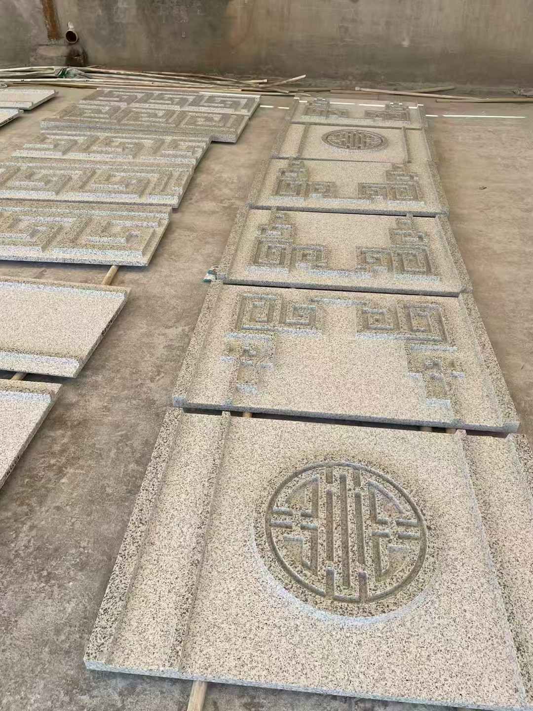 濮阳 白麻花岗岩外墙立面雕刻板