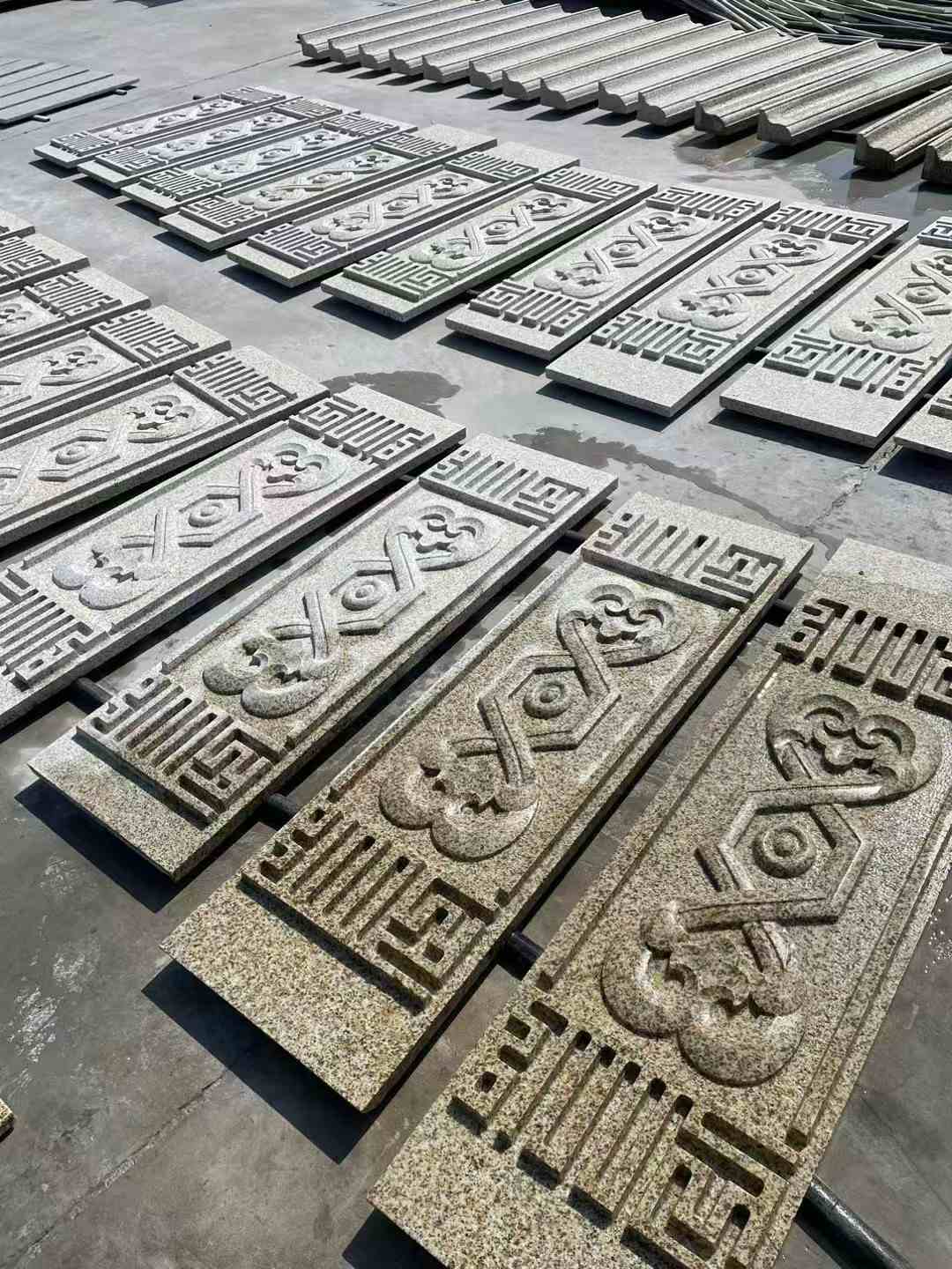 濮阳 黄金麻花岗岩外墙雕刻板