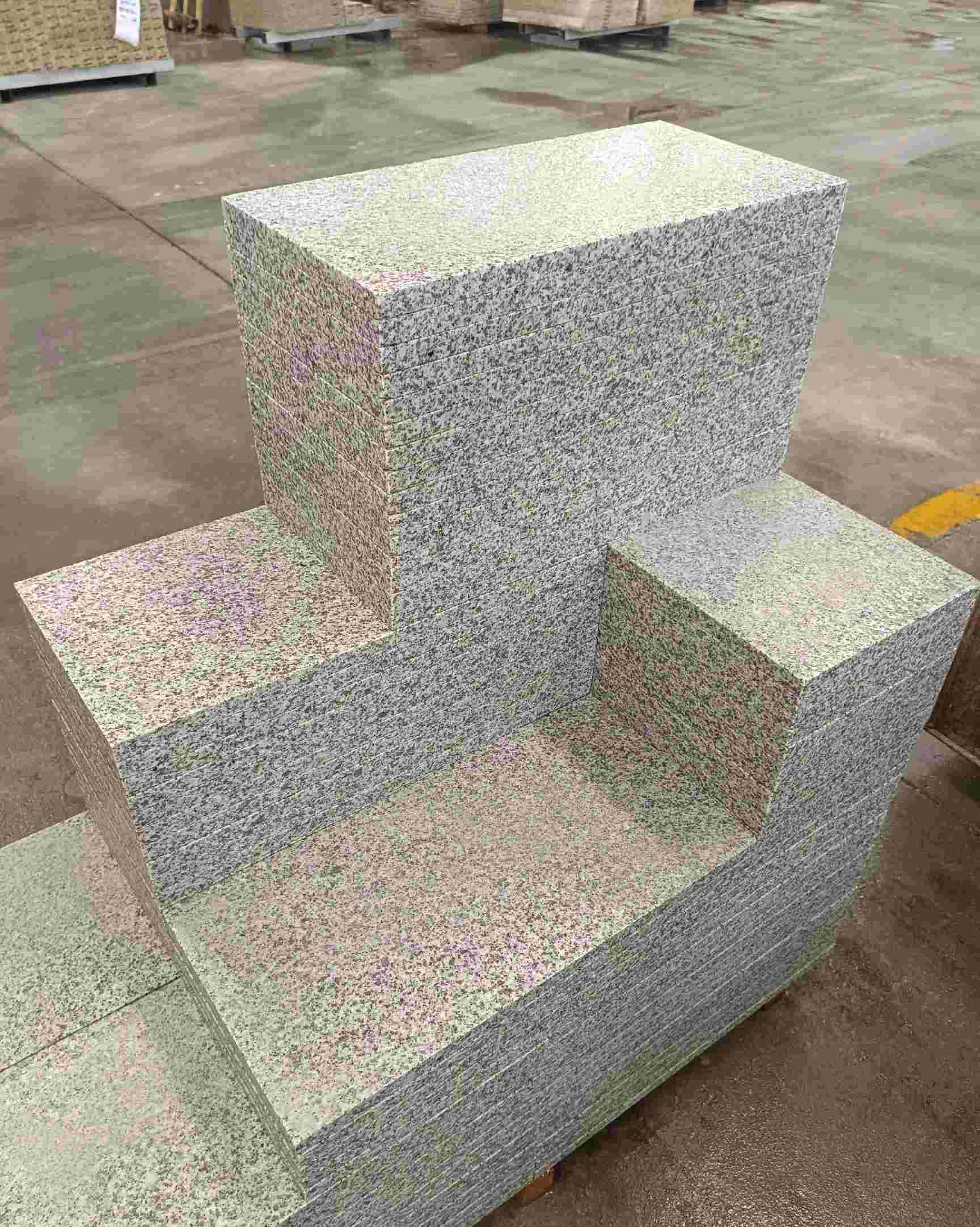 濮阳 白麻花岗岩荔枝面地铺石