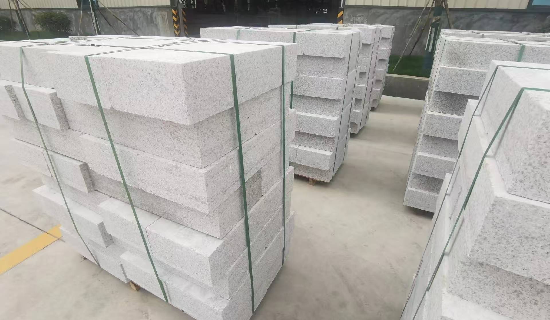 濮阳 白麻花岗岩路沿石，立缘石，平缘石，路牙石，道牙石，马路牙子等